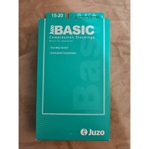 NIB Juzo Basic 4410 AD Compression Stockings Size I Knee FF 15–20 mmHg Beige